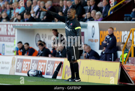 Football - Championnat du ciel - Burnley / Charlton Athletic - Turf Moor.Charlton responsable Athletic Chris Powell Banque D'Images