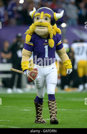 Football américain - NFL International Series 2013 - Minnesota Vikings v Pittsburgh Steelers - Stade de Wembley Banque D'Images
