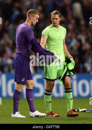 Football - Ligue des Champions - Groupe D - v Manchester City Bayern Munich - Etihad Stadium Banque D'Images