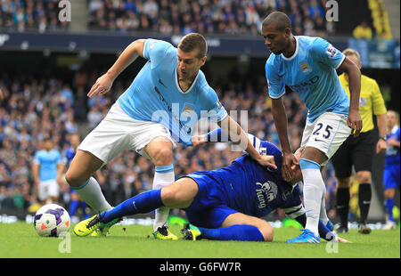 Soccer - Barclays Premier League - Everton v Manchester City - Etihad Stadium Banque D'Images