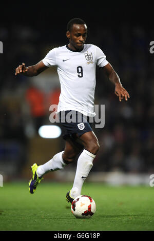 Football - UEFA Euro 2015 de moins de 21 ans - qualification - Pool One - Angleterre U21's / Lituanie U21's - Portman Road. Saido Berahino, Angleterre Banque D'Images