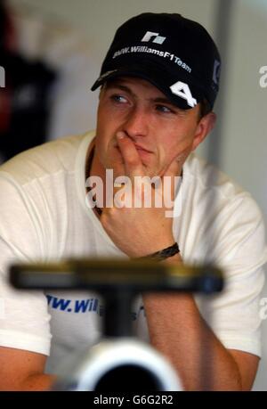 Ralf Schumacher Banque D'Images