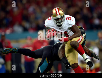 Frank Gore de San Francisco 49ers a fait ses courses pour marquer le premier Touchdown Banque D'Images