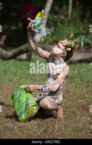 Mambukal Mudpack Festival 2016 Banque D'Images