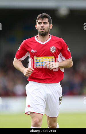 Sky Bet League Soccer - deux - l'AFC Wimbledon v Accrington Stanley - Kingsmeadow Banque D'Images