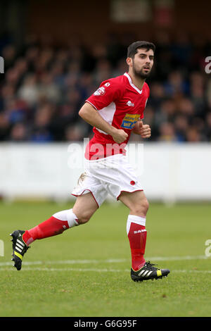 Sky Bet League Soccer - deux - l'AFC Wimbledon v Accrington Stanley - Kingsmeadow Banque D'Images