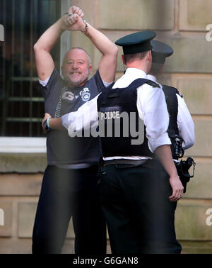 Kieran McLaughlin affaire judiciaire Banque D'Images