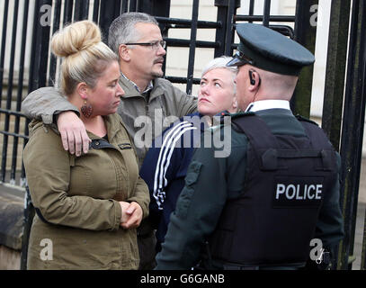 Kieran McLaughlin affaire judiciaire Banque D'Images