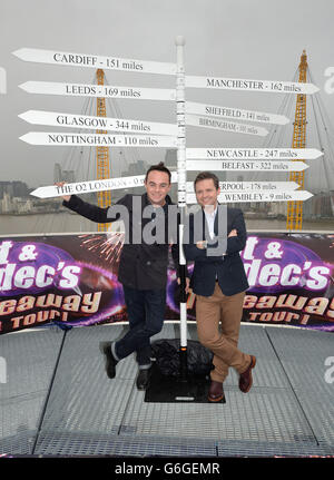 Ant et Dec annonce Banque D'Images