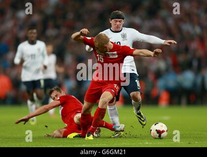 Football - Coupe du Monde FIFA 2014 - Qualifications - Groupe H - Angleterre v Italie - Stade de Wembley Banque D'Images