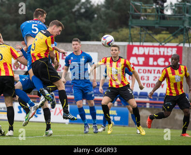 Soccer - Scottish Premiership - Inverness Caledonian Thistle v Partick Thistle - Tulloch Caledonian Stadium Banque D'Images