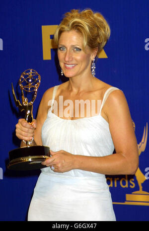 Edie Falco Emmy Awards Banque D'Images