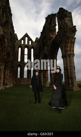 Whitby Goth Week-end Banque D'Images