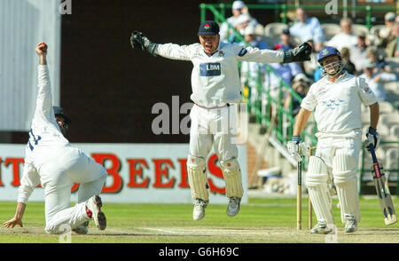 Lancashire v Sussex Banque D'Images