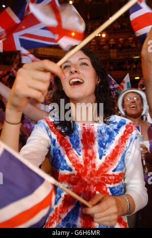 Last Night of the Proms Banque D'Images