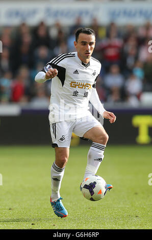 Football - Barclays Premier League - Swansea City / Sunderland - Liberty Stadium. Leon Britton, Swansea City Banque D'Images