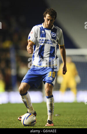 Football - championnat Sky Bet - Brighton & Hove Albion v Watford - stade AMEX. William Buckley, Brighton et Hove Albion Banque D'Images