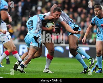 Ligue de Rugby - Coupe du Monde 2013 - Groupe A - Angleterre v Fidji - KC Stadium Banque D'Images