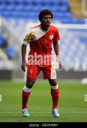 Football - amical - Reading v Oman - Madejski Stadium.Ali Aljabri, Oman Banque D'Images