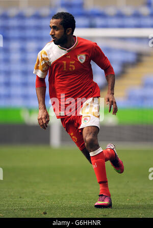 Football - Friendly - Lecture v Oman - Madejski Stadium Banque D'Images