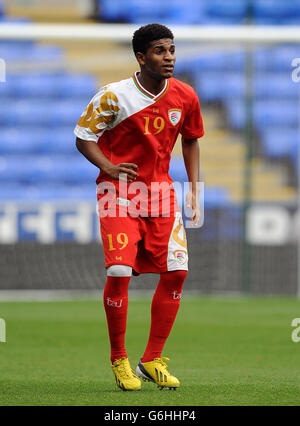 Football - amical - Reading v Oman - Madejski Stadium.Ali Salem, Oman Banque D'Images