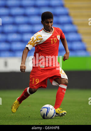 Football - amical - Reading v Oman - Madejski Stadium.Ali Salem, Oman Banque D'Images