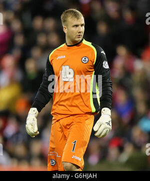 Soccer - Scottish Premiership - Aberdeen v Partick Thistle - Pittodrie Stadium Banque D'Images