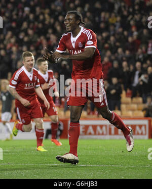 Soccer - Scottish Premiership - Aberdeen v Partick Thistle - Pittodrie Stadium Banque D'Images