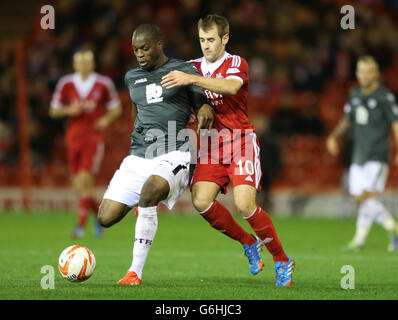 Soccer - Scottish Premiership - Aberdeen v Partick Thistle - Pittodrie Stadium Banque D'Images