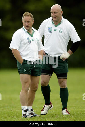 Formation Irlande RWC Banque D'Images