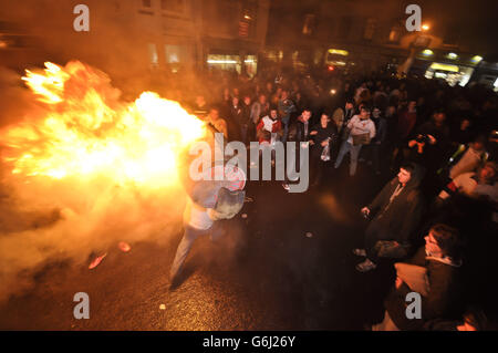 Bonfire Night Banque D'Images