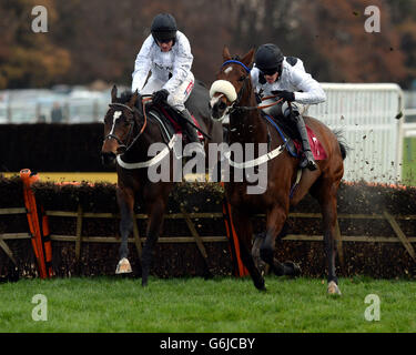 Les courses de chevaux - Betfair Chase Festival - Jour deux - Haydock Park Racecourse Banque D'Images