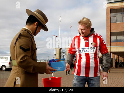 Soccer - Barclays Premier League - Sunderland v Manchester City - Stade de la lumière Banque D'Images