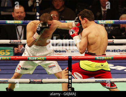 Boxe - Anthony Crolla v Stephen Foster - Intercontinental WBO Titre Léger - Aréna Phones 4u Banque D'Images