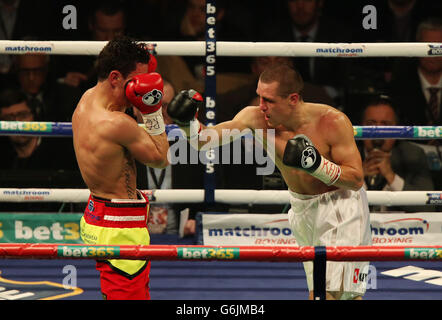 Boxe - Anthony Crolla v Stephen Foster - Intercontinental WBO Titre Léger - Aréna Phones 4u Banque D'Images