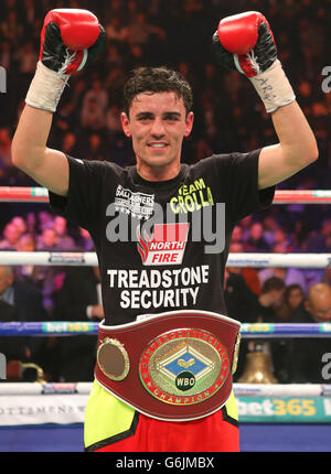 Boxe - Anthony Crolla v Stephen Foster - Intercontinental WBO Titre Léger - Aréna Phones 4u Banque D'Images