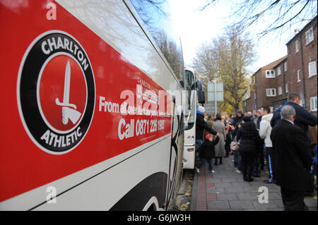 Sky Bet Championship Soccer - - Charlton Athletic v Ipswich Town - La Vallée Banque D'Images