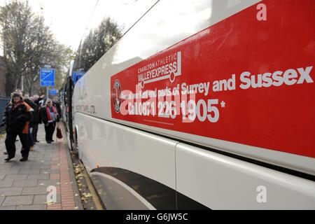 Sky Bet Championship Soccer - - Charlton Athletic v Ipswich Town - La Vallée Banque D'Images