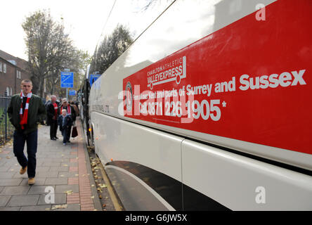 Sky Bet Championship Soccer - - Charlton Athletic v Ipswich Town - La Vallée Banque D'Images