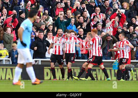 Soccer - Barclays Premier League - Sunderland v Manchester City - Stade de la lumière Banque D'Images