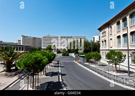 L'Université de Provence Aix-Marseille I de la Gare Saint Charles, Marseille ou Marseille Banque D'Images