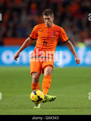 Football - International friendly - pays-Bas / Colombie - Amsterdam Arena. Stijn Schaars, pays-Bas Banque D'Images