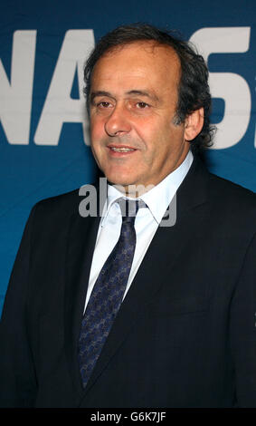 Le président de LUEFA Michel PLATINI Banque D'Images