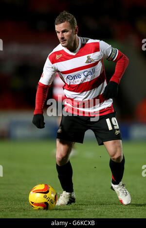 Football - Championnat de pari de ciel - Doncaster Rovers / Yeovil Town - Keepmoat Stadium. Richard Wellens, Doncaster Rovers Banque D'Images