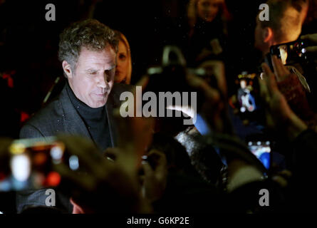 Will Ferrell assiste à la première irlandaise d'Anchorman 2: The Legend continue, au Savoy Cinema à Dublin ce soir. Banque D'Images
