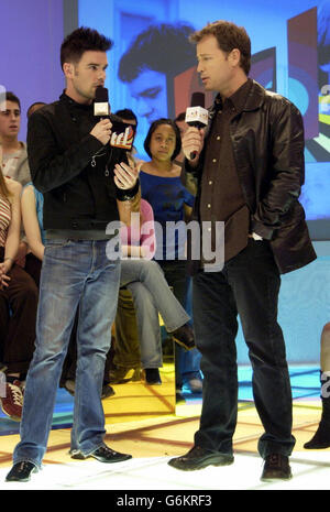 Greg Kinnear MTV TRL Banque D'Images