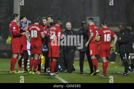 Sky Bet Championship Soccer - - Yeovil Town v Charlton Athletic - Huish Park Banque D'Images