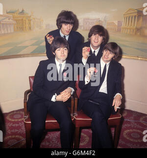 - Les Beatles - Investitures Saville Theatre, Londres Banque D'Images