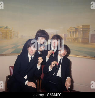 - Les Beatles - Investitures Saville Theatre, Londres Banque D'Images