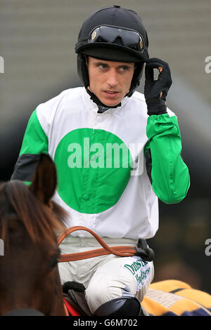 Courses hippiques - Hippodrome de Southwell.Paddy Brennan, Jockey. Banque D'Images